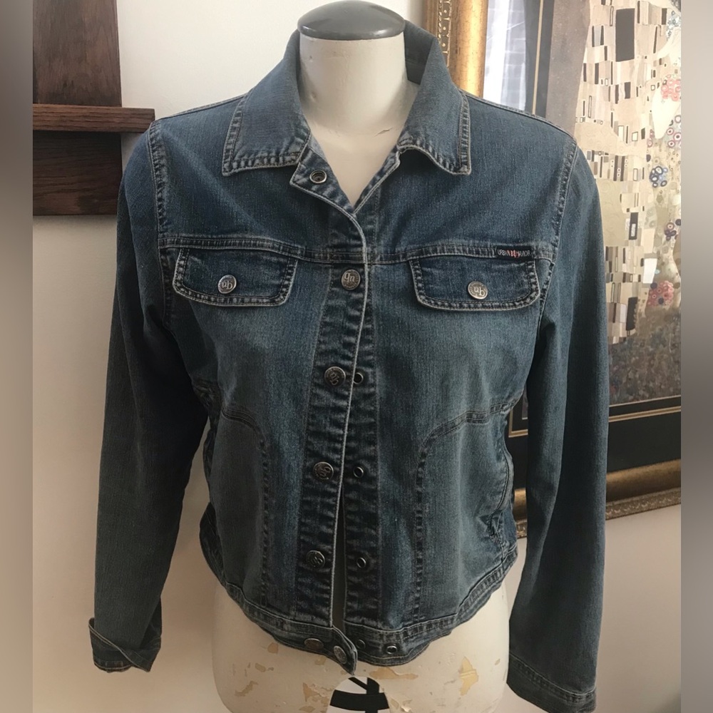 Vintage Y2K Urban Behaviour Jean Jacket - Size Small